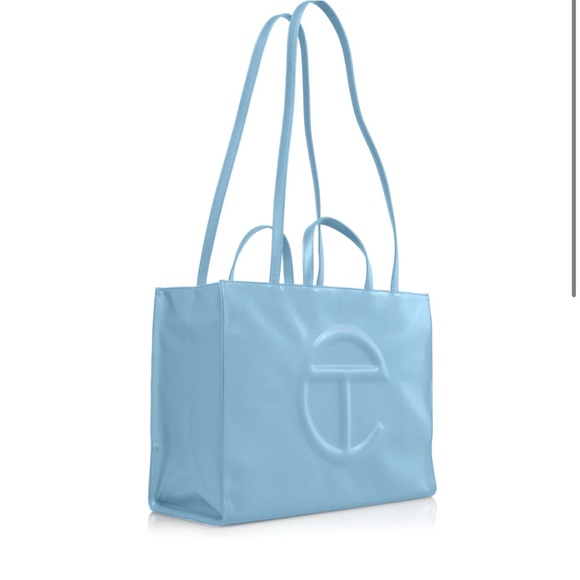 Telfar large pool blue